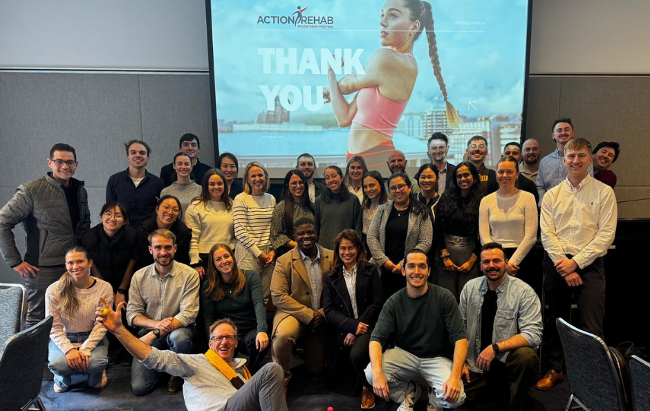 Conference delegates gathered for a group photo at the Shoulder to Hand Alliance 2025 Hand Therapy Conference.